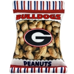 GA-3346 - Georgia Bulldogs- Plush Peanut Bag Toy